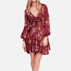Free People Morning Light Mini Dress NWT